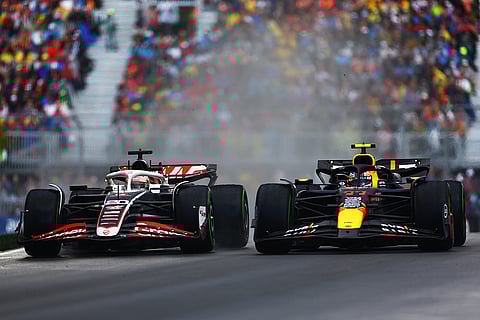 Sergio Perez of Mexico